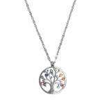 Stainless Steel Chain w/ Tree of Life Pendant